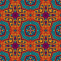 seamless vector colorful Geometric print