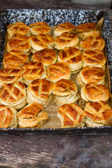 pile of freshly baked scones