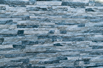 wall panel imitation of natural stones layer