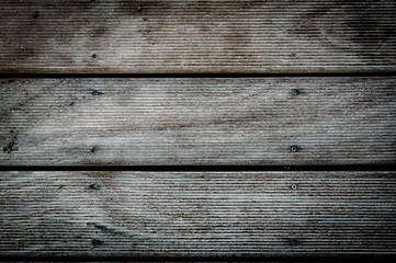 Wood planks marine outside flooring from tick texture background