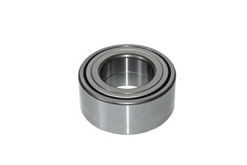 Wheel hub, wheel bearing car isolated on white background.Spare parts for the car.