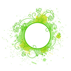 round flower vignette 2