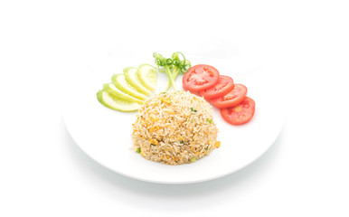 fried rice with shrimps