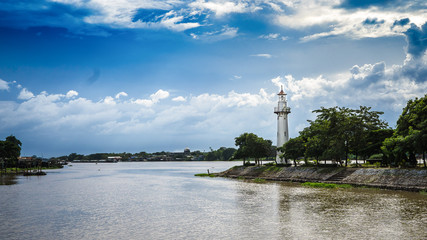 Lighthouse landscape.