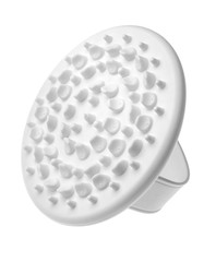 Massage brush isolated on white