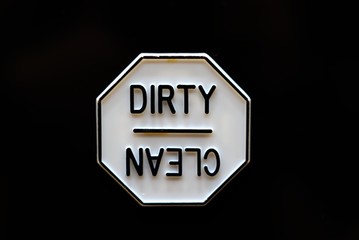 clean sign