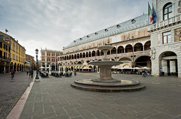 The Palazzo della Ragione is a medieval town hall building in Padua, in the Veneto region of Italy