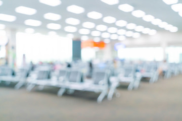 Obraz premium abstract blur in airport
