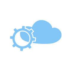 tech cloud symbol