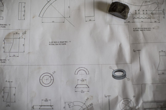 Technical construction plan