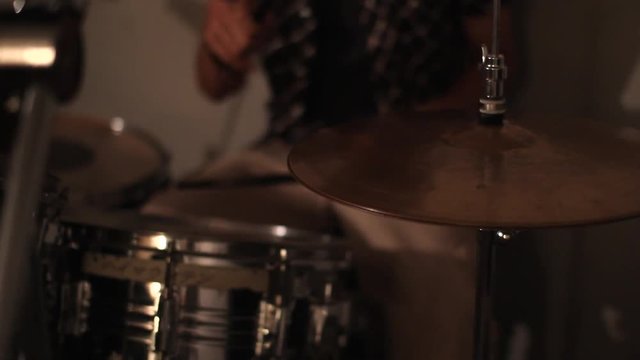 ドラムの演奏