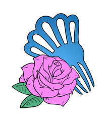 nice rose illustration