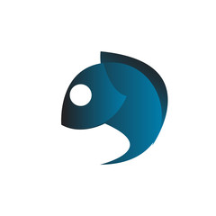 Blue Fish Vector