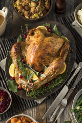Homemade Thanksgiving Turkey Dinner