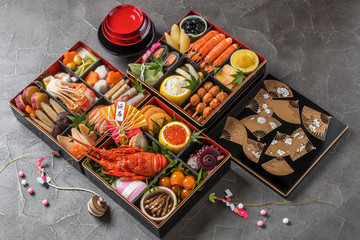 おせち料理 General Japanese New Year dishes(osechi)