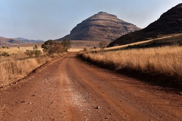Staubige Fahrt nach Pilgrims Rest