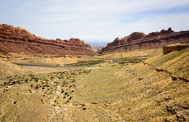 Fototapeta premium Spotted Wolf Canyon