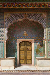 Mubarak Mahal in Jaipur City Palace, Rajasthan, India.