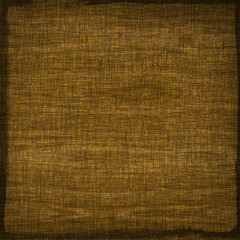 Fototapeta premium Sackcloth burlap linen fabric textile brown beige texture background