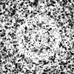 Abstract glitch circular square background for design. Vector Eps10 illustration