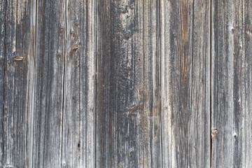 old cracked painted vertical planks gray