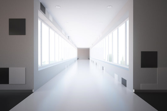 Modern corridor