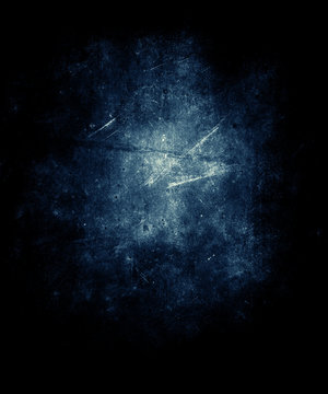 Grunge blue abstract texture background © wilqku