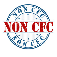 Non CFC product stamp