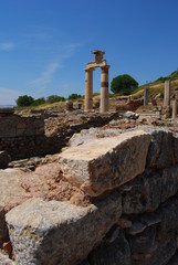 Fototapeta na wymiar Ephesus Turkey: Ancient Greek City on coast of Ionia 10th century BC
