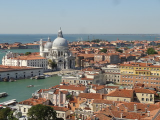 Obraz premium Panorama von Venedig im Sommer