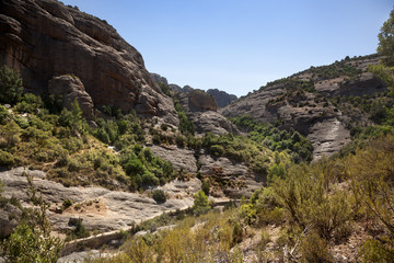 river gorge in Spain