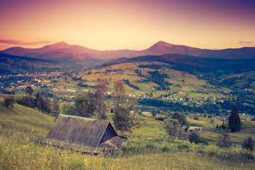 magical mountains landscape
