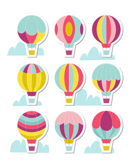Hot air balloon set