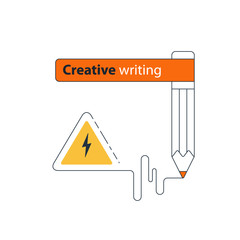 Creative writing and storytelling, education concept