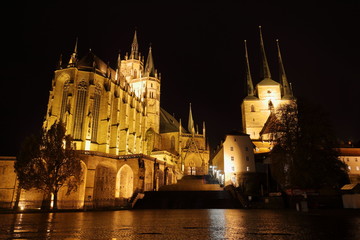Der Erfurter Dom in Thüringen
