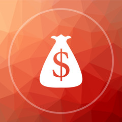 Dollar sack icon