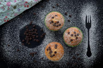 Muffins mit Schoko