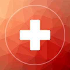 Medical cross icon