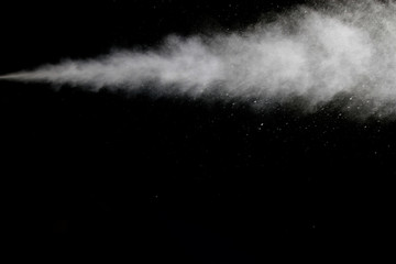 texture of smoke on a black background