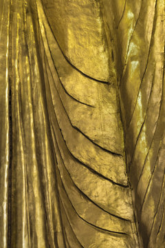Golden Buddha detail, Mandalay, Myanmar