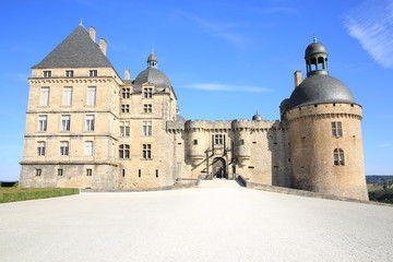 Fototapeta premium Historic Castle Hautefort in France