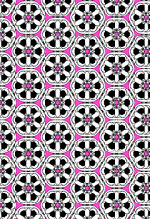 Illustrated patterned background