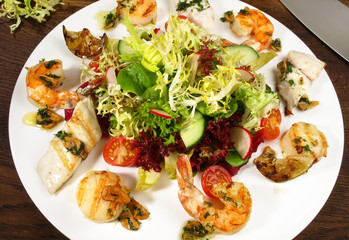 Salat Seafood