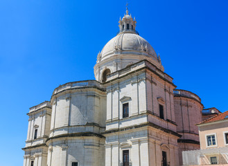 Fototapeta na wymiar National Pantheon in Lisbon, Portugal.