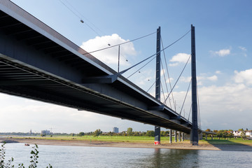 Rhine bridge Dusseldorf