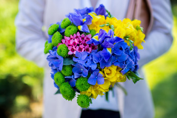 Wedding flowers bouquet.