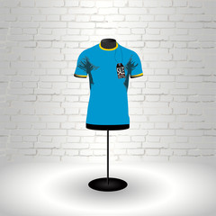 eps 10 vector shopping sell-out poster. Sale and discount advertising banner for web, print. Sportwear sale advertising announcement