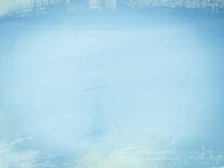 Wall painted in blue texture. Mobile photo