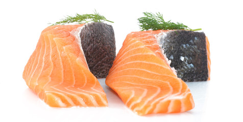 Filets de saumon sauvage