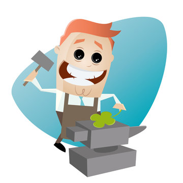 recommend clip art: seines glückes schmied clipart